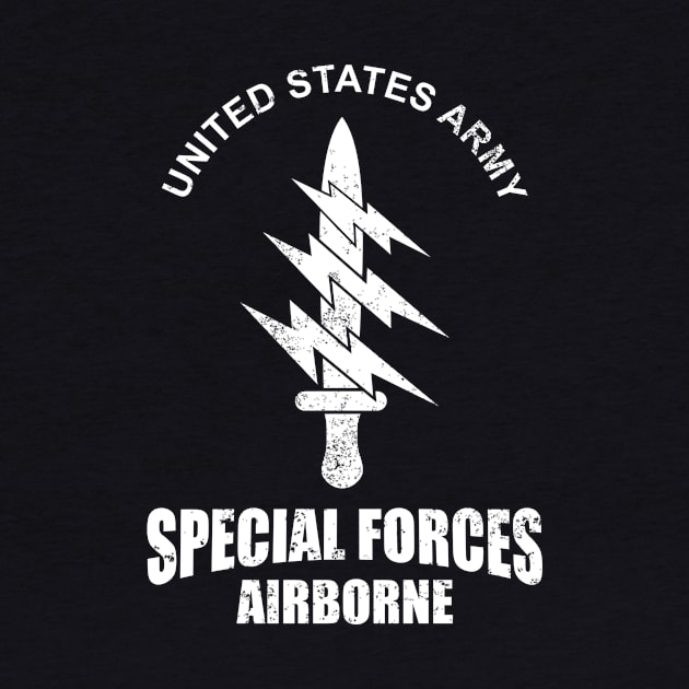 US Special Forces Airborne (distressed) by Firemission45